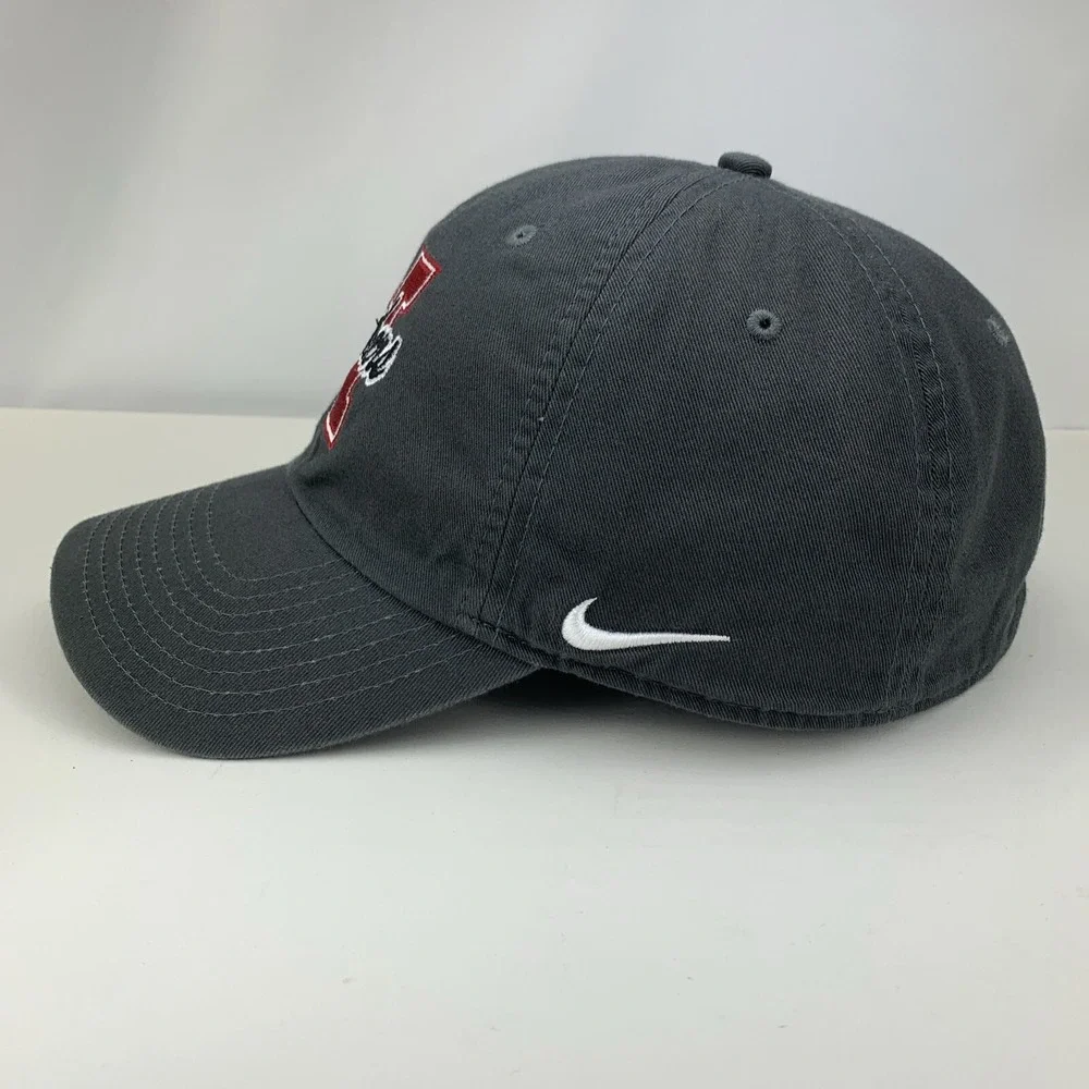 Putnam City North Panthers Hat Gray Nike Strapback OKC High School Baseball Cap
